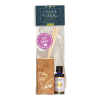 Raumduftset Bamboo eckig Feng Shui, Bambushalter,...