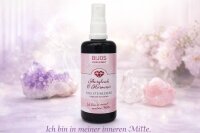 Bijos Edelstein Essenz Spray „Ausgleich & Harmonie“ 100 ml – Amethyst, Rosenquarz & Bergkristall