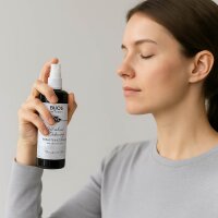 Bijos Edelstein Essenz Spray „Klarheit & Ordnung“ 100 ml – Diamant, Bergkristall & Weißer Citrin