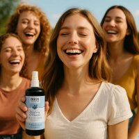 Bijos Edelstein Essenz Spray „Leichtigkeit & Freude“ 100 ml – Lapislazuli & Türkis