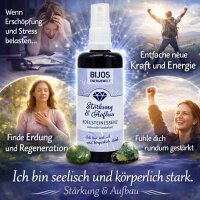 Bijos Edelstein Essenz Spray „Stärkung & Aufbau“ 100 ml – Nephrit & Epidot