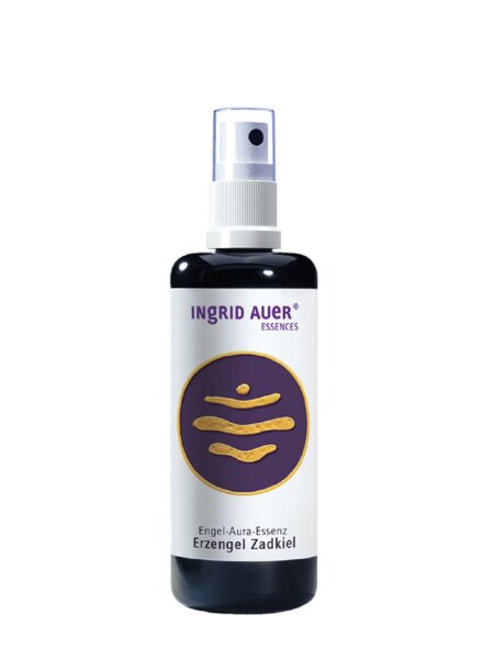 Ingrid Auer Engel-Aura-Essenz Erzengel Zadkiel, 100 ml Spray, unterstützt bei Trauer, Veränderung und Vergebung