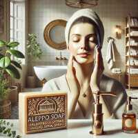 Aleppo Seife 20% Lorbeeröl, 200 g, handgemacht