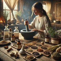 Bijos Räucherset Energie Fair Trade, 4 x 10 ml Räuchermischungen, Räucherwerk