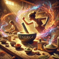 Bijos Räucherset Energie Fair Trade, 4 x 10 ml Räuchermischungen, Räucherwerk