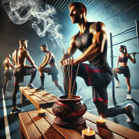 Bijos Räucherset Energie Fair Trade, 4 x 10 ml Räuchermischungen, Räucherwerk