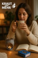 Weihrauchbrenner und Duftlampe Amphore Duo, Softstone mit Schale und Edelstahlsieb