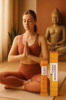 Indische Räucherstäbchen Nag Champa Goloka Agarbathi 16g
