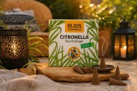 Bijos Citronella Räucherkegel Fair Trade, 10 Stk...