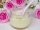 Glastiegel, Cremetiegel, Salbenglas aus Klarglas 60 ml, schwarzer Bakelit Deckel, Gewinde 51 mm/R3