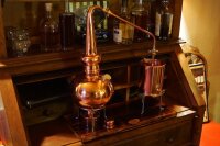 CopperGarden Whisky-Destille 2 Liter, meldefrei, handgeschmiedet aus Kupfer, edle Supreme Qualität