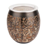 Weihrauchbrenner, Windlicht Asansol, Kupfer antik dunkel...