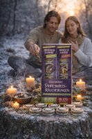 Bijos Räucherset Jahreskreis Räucherungen, 4 Jahreszeiten, 8 x 10 ml Räuchermischungen, Räucherwerk