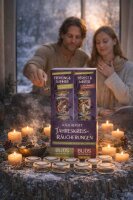 Bijos Räucherset Jahreskreis Räucherungen, 4 Jahreszeiten, 8 x 10 ml Räuchermischungen, Räucherwerk