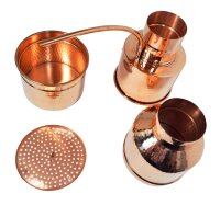 CopperGarden Destille Leonardo 3 Liter, Destillieranlage aus Kupfer im Komplettset mit Sorgenfrei Paket