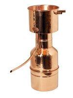 CopperGarden Destille Leonardo 3 Liter, Destillieranlage aus Kupfer im Komplettset mit Sorgenfrei Paket