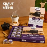 Bijos Räucher - Kollektion Rauhnächte, Räucherwerk Sortimentsbox gefüllt mit 20 der beliebtesten Räucherwerke