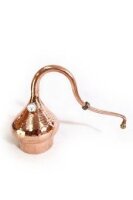 CopperGarden Destille Alembik, 5 Liter, verschweißt, mit Thermometer