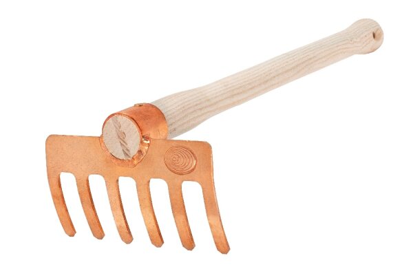 OJ Bron Kupfer Blumenrechen Neva, Handgefertigt, Antibakteriell, Langlebige Kupferlegierung