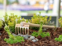 OJ Bron Kupfer Blumenrechen Neva, Handgefertigt, Antibakteriell, Langlebige Kupferlegierung