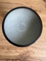 Räucherkelch Sundari black, handgefertigter Terracotta-Kelch aus Indonesien, H: 15,5 cm, Ø 13 cm