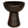 Räucherkelch Sundari black, handgefertigter Terracotta-Kelch aus Indonesien, H: 15,5 cm, Ø 13 cm