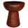 Räucherkelch Sundari terracotta – handgefertigtes Räuchergefäß aus Indonesien, H: 15,5 cm, Ø 13 cm