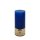 BIJOS Blütenkerze Blau – 19 cm hoch, Ø 8 cm, Brenndauer ca. 90 Stunden