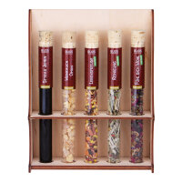 Leerdisplay aus Birkensperrholz für 5...