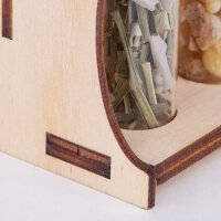 Leerdisplay aus Birkensperrholz für 5...