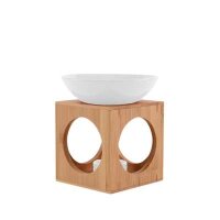 Duftlampe Oslo Weiß, große Schale, Fair...