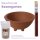 Räucherset Rosengarten, Geschenkset mit Schale, Sand, Kohle und Rosenweihrauch